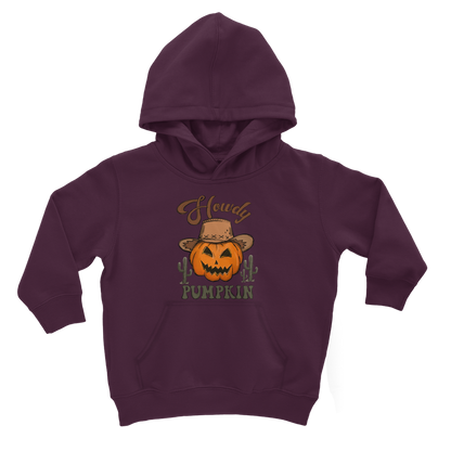 HOWDY PUMPKIN Classic Kids Hoodie - DirectlyPersonalised