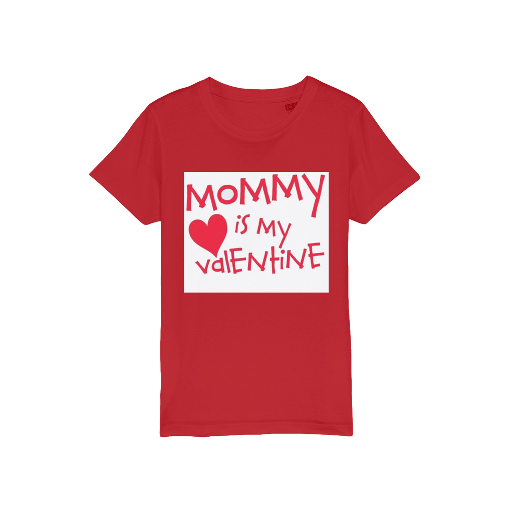 Mummys Valentine Organic Jersey Kids T-Shirt - DirectlyPersonalised