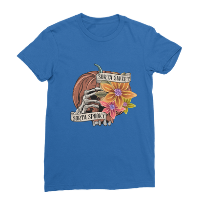 SORTA SWEET - SORTA SPOOKY Premium Jersey Women's T-Shirt - DirectlyPersonalised