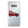 Love Truck Back Printed Transparent Hard Phone Case