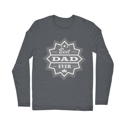 Best Dad Ever Classic Long Sleeve T-Shirt - DirectlyPersonalised
