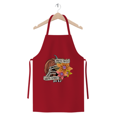 SORTA SWEET - SORTA SPOOKY Premium Jersey Apron