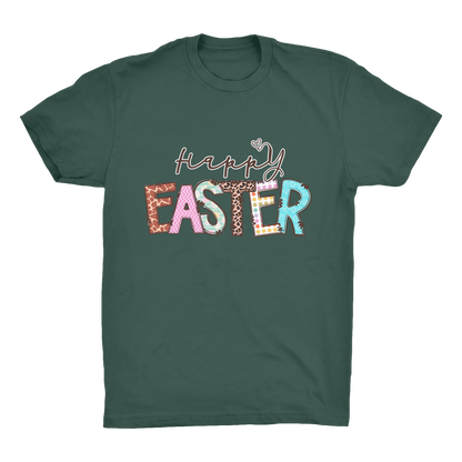 Happy Easter Organic Adult T-Shirt - DirectlyPersonalised
