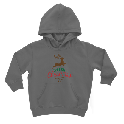 My First Christmas Colour Classic Kids Hoodie