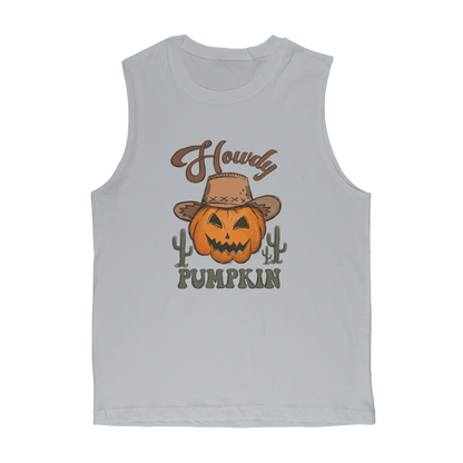 HOWDY PUMPKIN Premium Adult Muscle Top - DirectlyPersonalised
