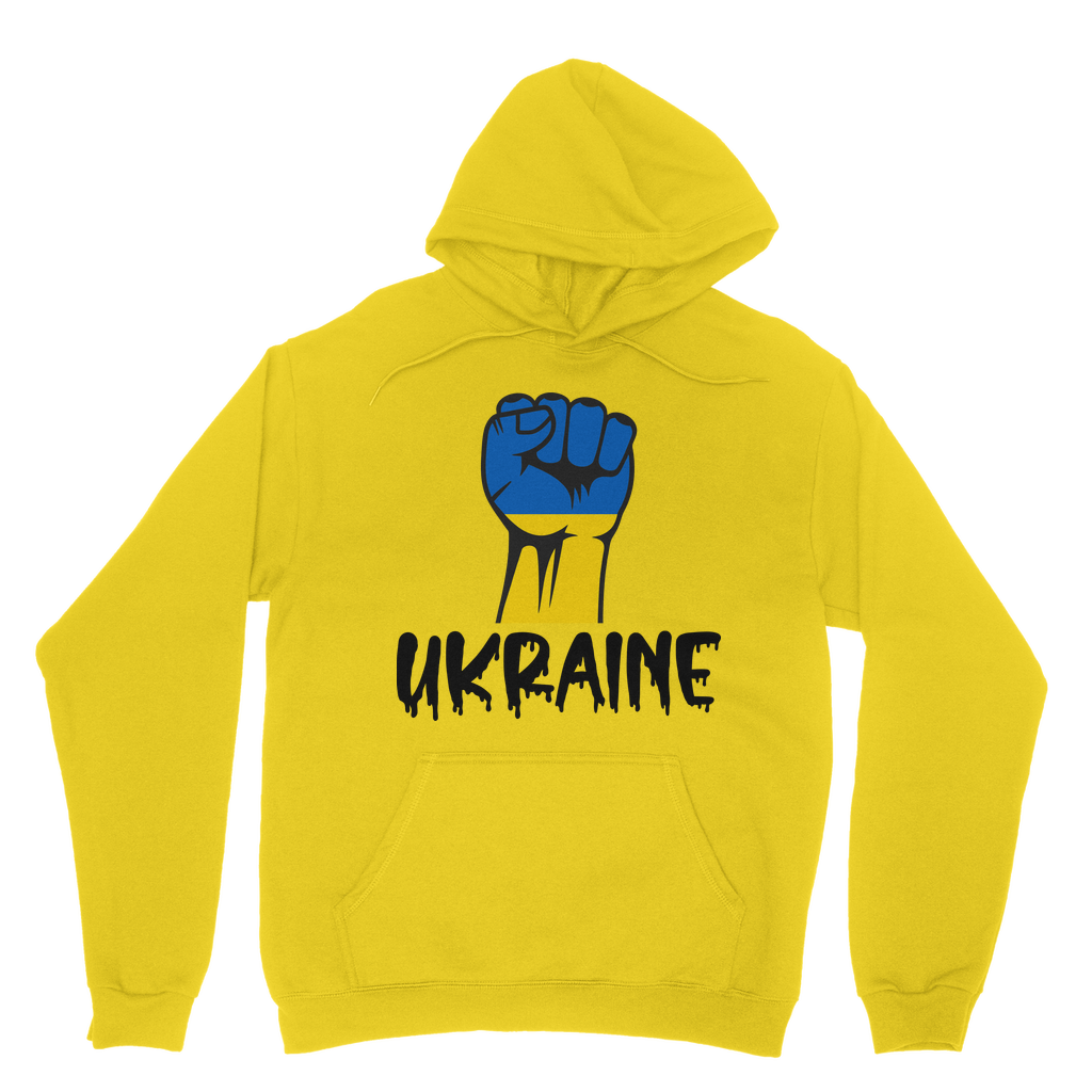 STAND FOR UKRAINE Classic Adult Hoodie - DirectlyPersonalised