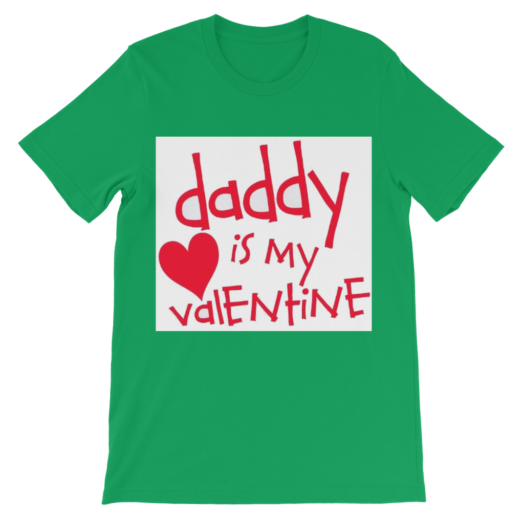 Daddy's my Valentine Classic Kids T-Shirt - DirectlyPersonalised