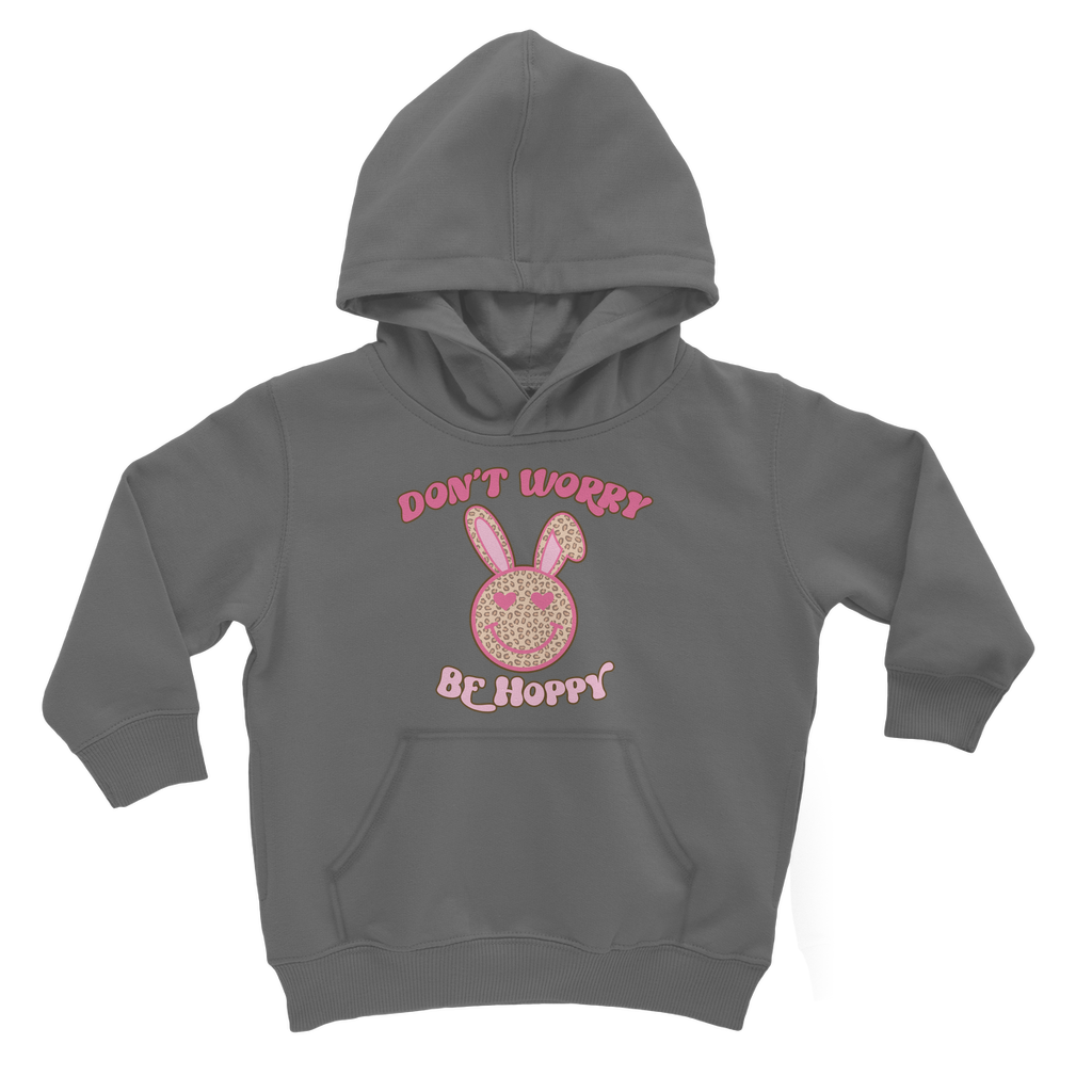 Don't worry be 'happy' Classic Kids Hoodie - DirectlyPersonalised
