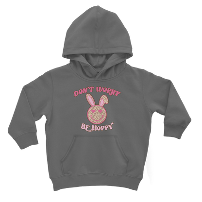 Don't worry be 'happy' Classic Kids Hoodie - DirectlyPersonalised