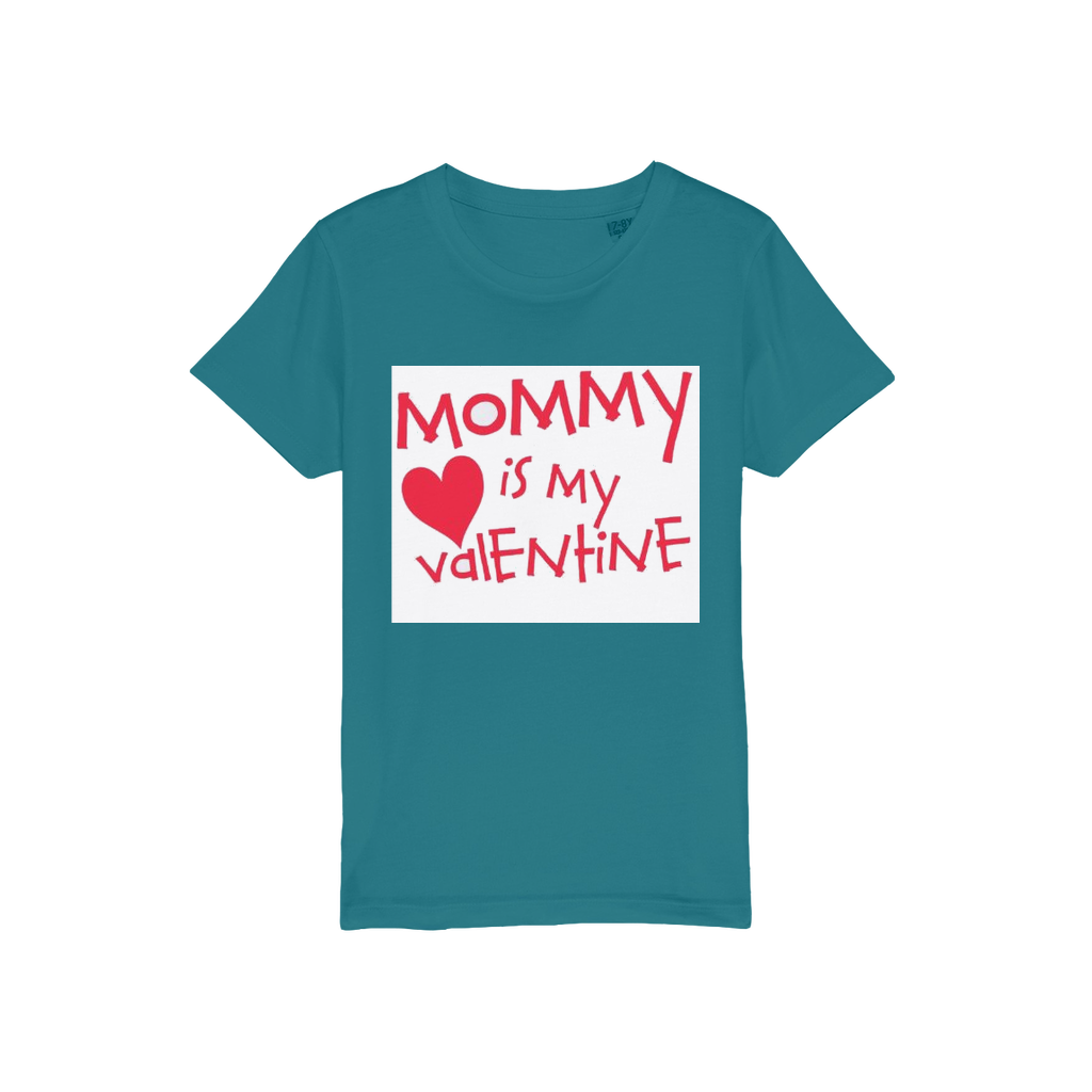 Mummys Valentine Organic Jersey Kids T-Shirt - DirectlyPersonalised