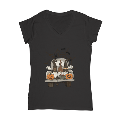 LETS GET SPOOKY Classic Women's V-Neck T-Shirt - DirectlyPersonalised