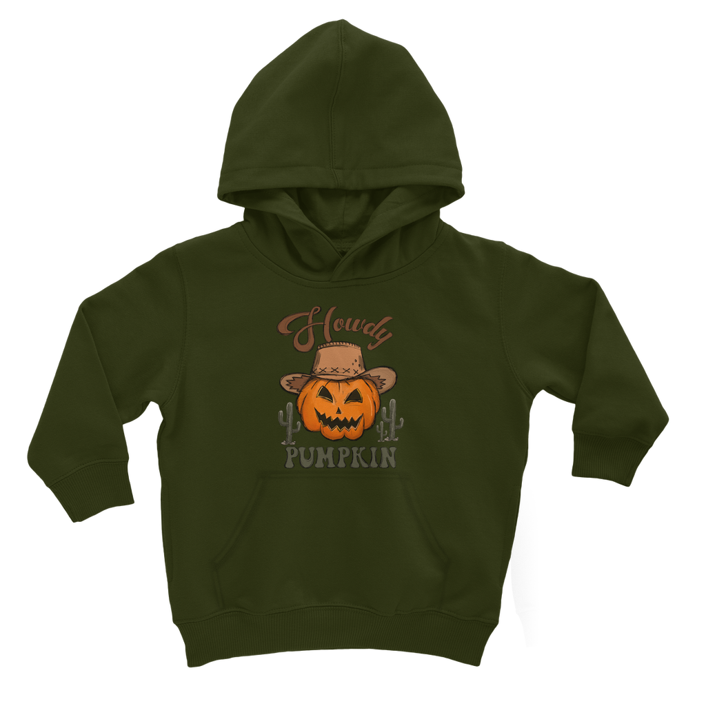 HOWDY PUMPKIN Classic Kids Hoodie - DirectlyPersonalised