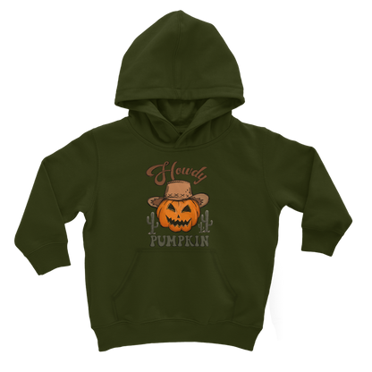 HOWDY PUMPKIN Classic Kids Hoodie - DirectlyPersonalised