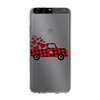 Love Truck Back Printed Transparent Hard Phone Case