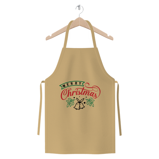 Merry Christmas Premium Jersey Apron