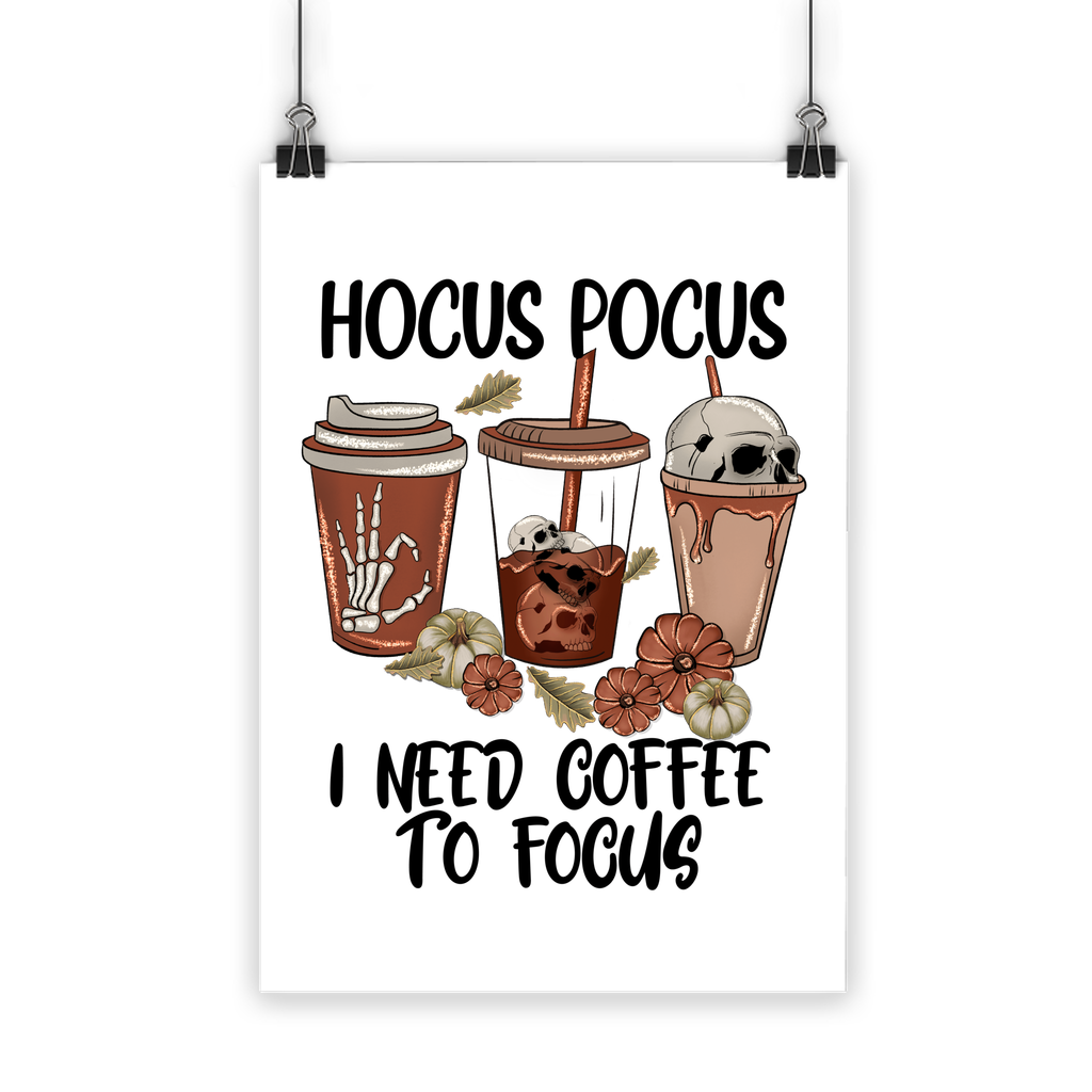 HOCUS POCUS -COFFEE DESIGN Classic Poster - DirectlyPersonalised
