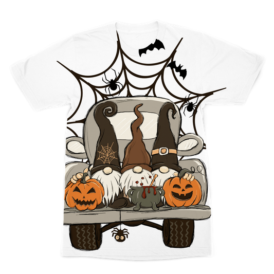 LETS GET SPOOKY Premium Sublimation Adult T-Shirt - DirectlyPersonalised