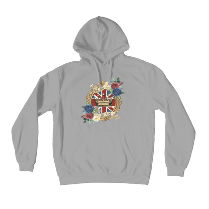 GOD SAVE THE KING Premium Adult Hoodie - DirectlyPersonalised