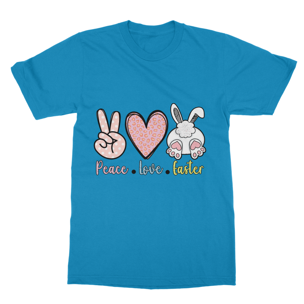PEACE LOVE EASTER T-Shirt Dress - DirectlyPersonalised