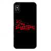 Love Truck Back Printed Black Hard Phone Case