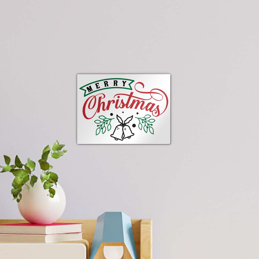 Merry Christmas Wall Tile - DirectlyPersonalised