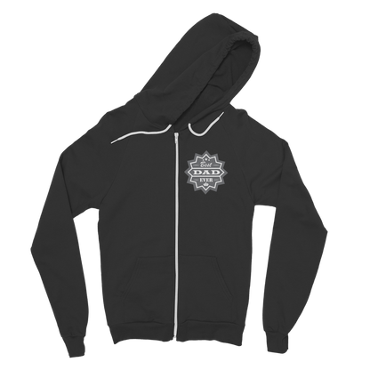 Best Dad Ever Classic Adult Zip Hoodie - DirectlyPersonalised
