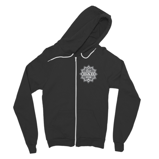 Best Dad Ever Classic Adult Zip Hoodie - DirectlyPersonalised
