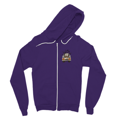 LETS GET SPOOKY Classic Adult Zip Hoodie - DirectlyPersonalised