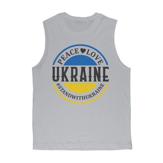 STAND WITH UKRAINE Classic Adult Muscle Top - DirectlyPersonalised