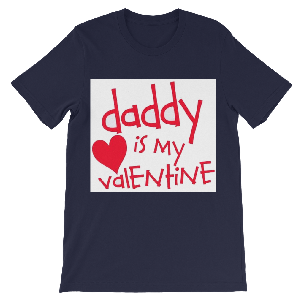 Daddy's my Valentine Classic Kids T-Shirt - DirectlyPersonalised