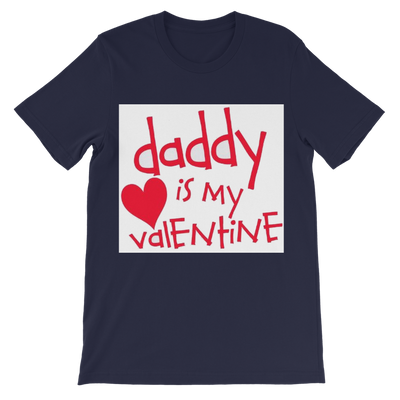 Daddy's my Valentine Classic Kids T-Shirt