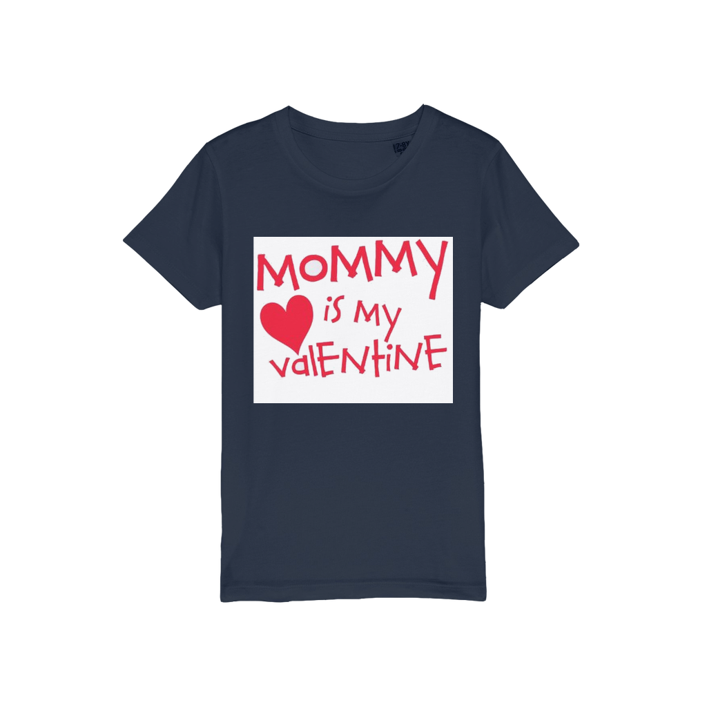 Mummys Valentine Organic Jersey Kids T-Shirt - DirectlyPersonalised
