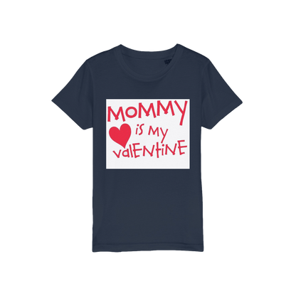 Mummys Valentine Organic Jersey Kids T-Shirt - DirectlyPersonalised