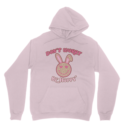 Don't worry be 'happy' Classic Adult Hoodie - DirectlyPersonalised