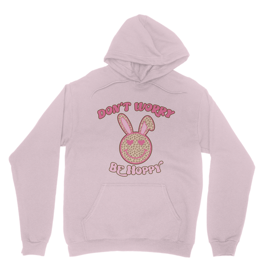 Don't worry be 'happy' Classic Adult Hoodie - DirectlyPersonalised