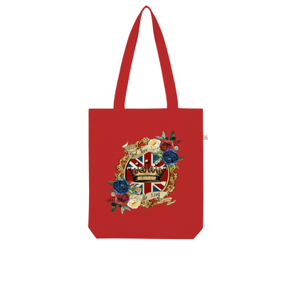 GOD SAVE THE KING Organic Tote Bag - DirectlyPersonalised