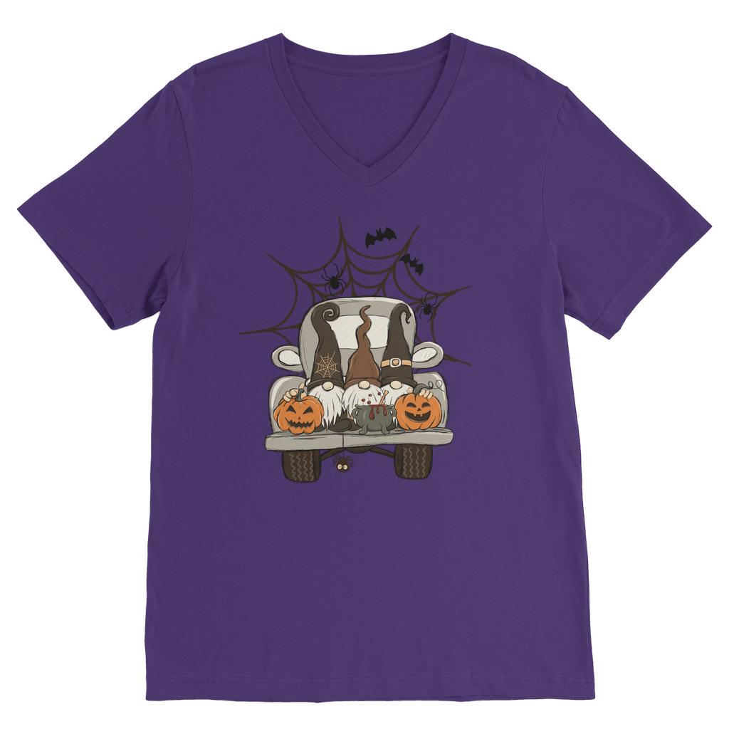 LETS GET SPOOKY Classic V-Neck T-Shirt - DirectlyPersonalised