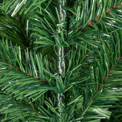 Christmas Tree 7FT 1350 Branch Flocking Spray White Tree Plus Pine Cone - DirectlyPersonalised