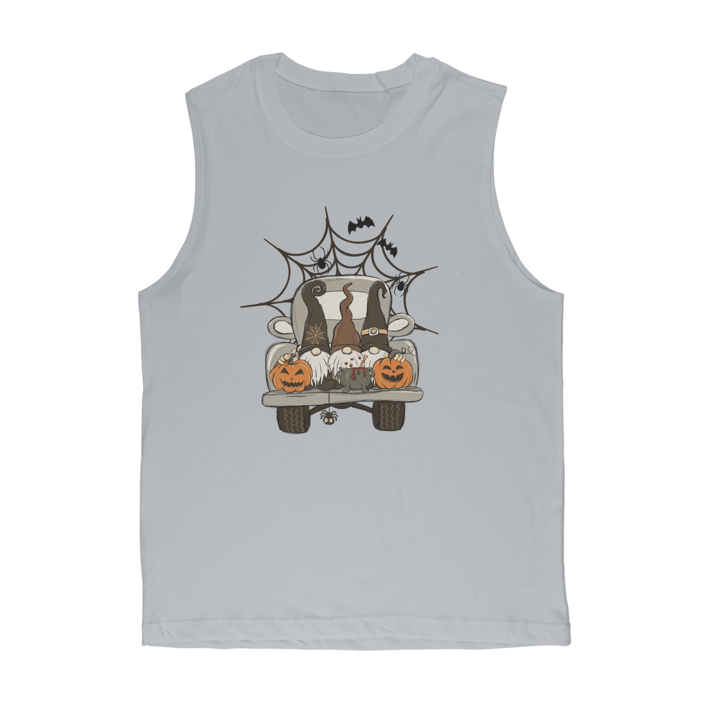 LETS GET SPOOKY Premium Adult Muscle Top - DirectlyPersonalised