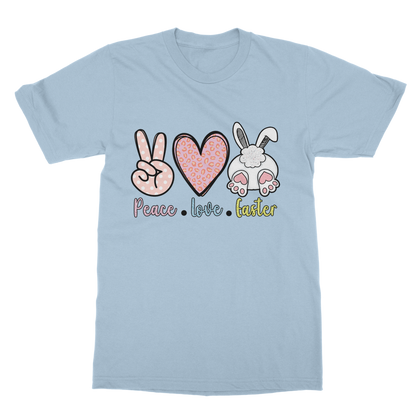 PEACE LOVE EASTER Classic Adult T-Shirt - DirectlyPersonalised