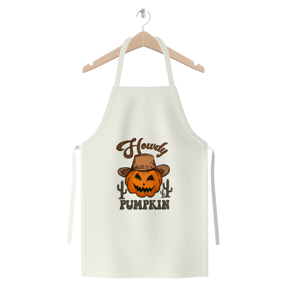 HOWDY PUMPKIN Premium Jersey Apron - DirectlyPersonalised