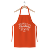 Merry Christmas White Premium Jersey Apron