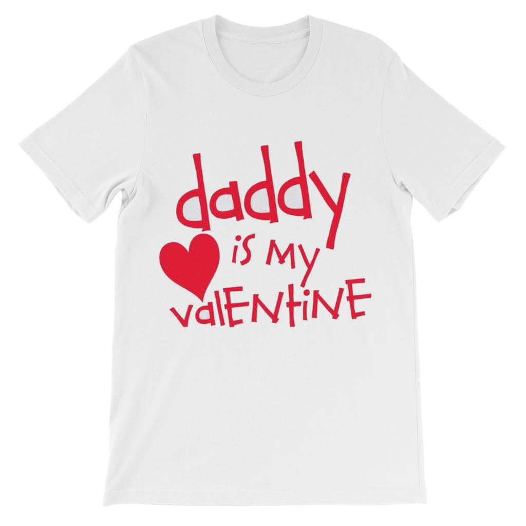 Daddy's my Valentine Premium Kids T-Shirt - DirectlyPersonalised