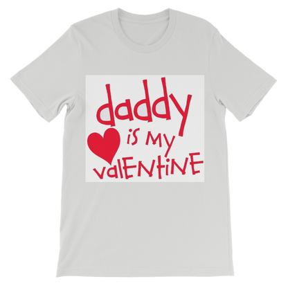 Daddy's my Valentine Premium Kids T-Shirt - DirectlyPersonalised