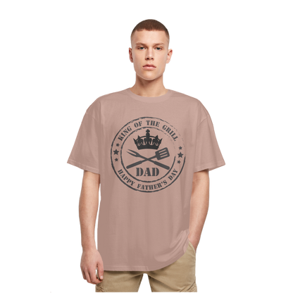 King of the Grill Heavy Oversized T-Shirt - DirectlyPersonalised