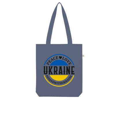 STAND WITH UKRAINE Organic Tote Bag - DirectlyPersonalised