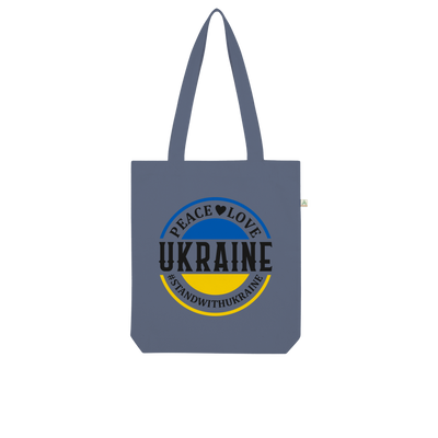 STAND WITH UKRAINE Organic Tote Bag