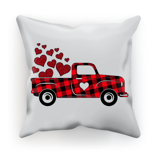Love Truck Sublimation Cushion Cover - DirectlyPersonalised