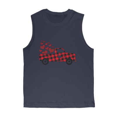 Love Truck Classic Adult Muscle Top