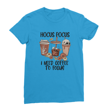 HOCUS POCUS -COFFEE DESIGN Classic Women's T-Shirt - DirectlyPersonalised